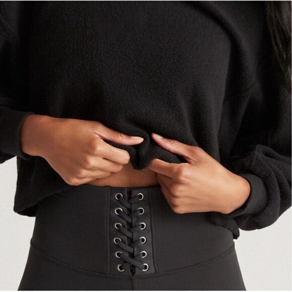 Weworewhat Lace-up leggings black medium - Picture 12 of 13